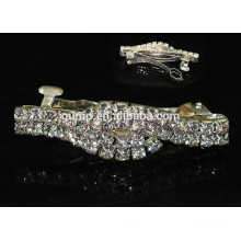 Silber Rhinestone Hairgrip Haar Zubehör Glitzer Kristall Barrette